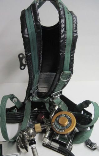 MSA Model 401  Harness / Air Tank Holder / Mask / Complete Apparatus EXC COND!!