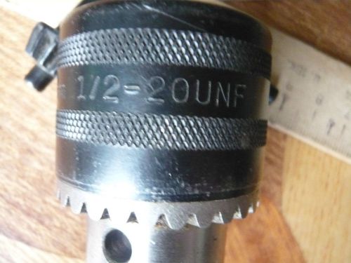 1.5-13 mm Capacity 1/2&#034;-20UNF Mount Drill Chuck w Black Key Tool патрон сверлиль