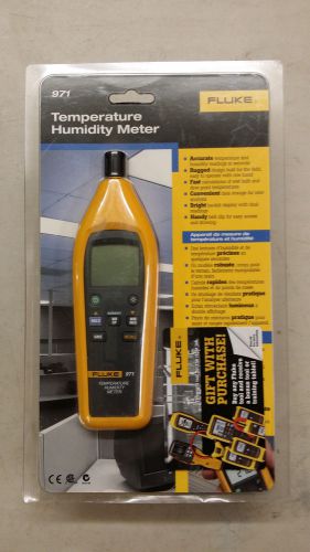 Fluke 971 temperature and humidity meter for sale