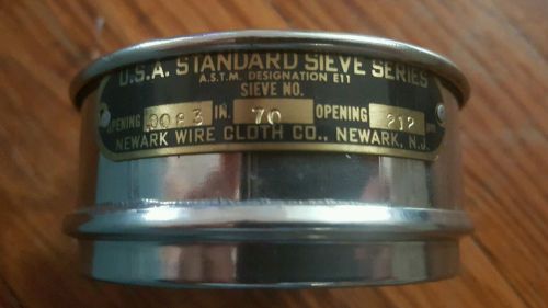 U.S.A Standard Sieve Series 0083 70 212