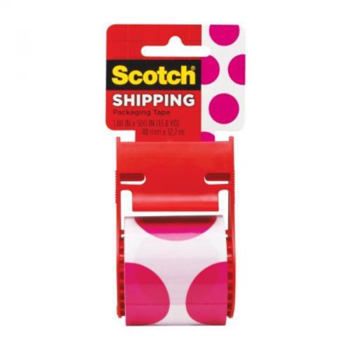Decorative Shipping Packaging Tape, 1.88 X 500 Inches Scotch Tape 141-PRTD5