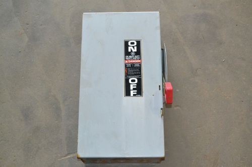 GE General Duty Safety Switch THN3363 | 100AMPS | 3 Phase | 600V |