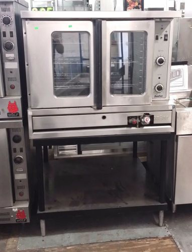 SunFire Gas Single Deck Convection Oven With Stand