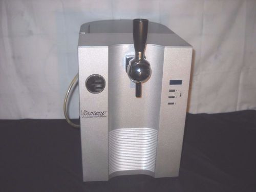 Vinotemp VT-BEER 5-Liter CO2-Powered Tabletop Beer Dispenser, Silver and Black