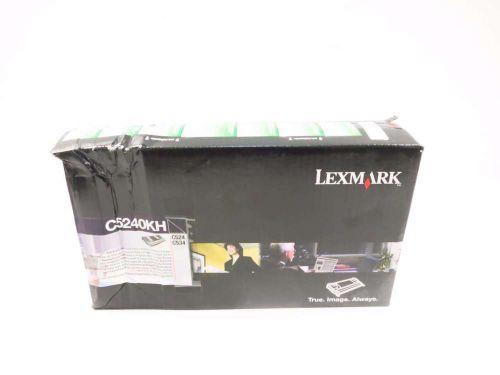 NEW GENUINE LEXMARK C5240KH BLACK HIGH YIELD TONER CARTRIDGE D524872