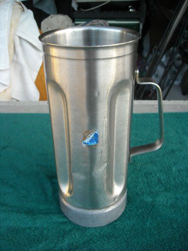 Waring Commercial Blender Canister / Container For HGB-SS Stainless Steel