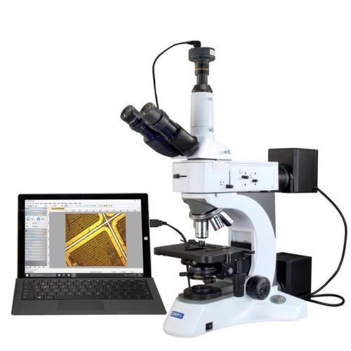 50X-1500X Polarizing Metallurgical Microscope + 9.0MP USB Camera with Software