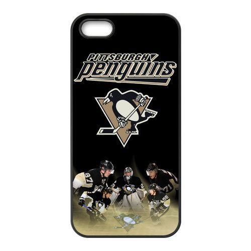 Pittsburgh Penguins Ice hockey team Cover Smartphone iPhone 4,5,6 Samsung Galaxy