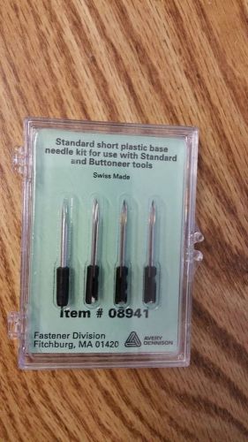 Avery Dennison Standard Short Plastic Base Needle Kit 08941