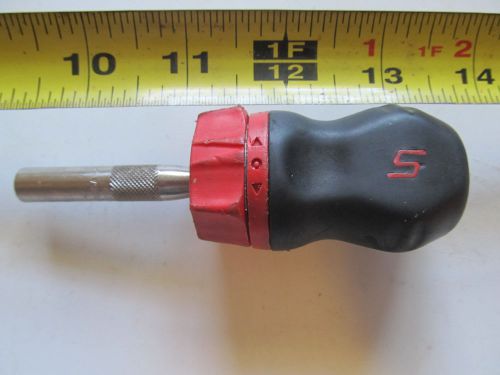 Aircraft tools Snap On stubby ratcheting screwdriver