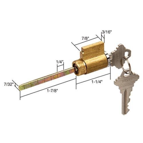 CRL 1-1/4&#034; Cylinder Lock for Schlage - Keyed Alike E2104