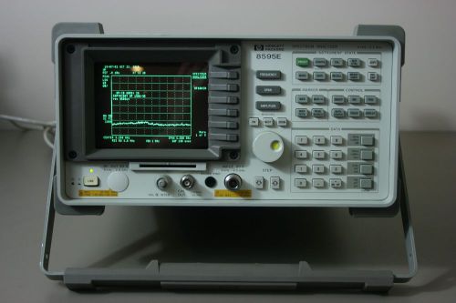 Agilent 8595e spectrum analyzer, 9khz-6.5ghz, calibrated, warranty, new display! for sale