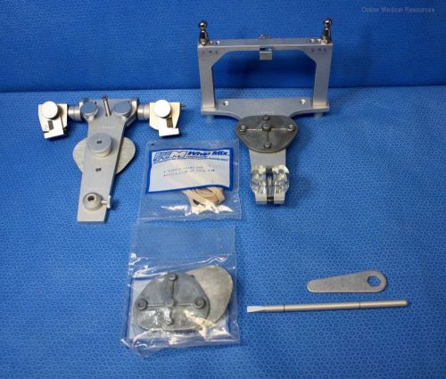 Whip mix model 9000 dental articulator spare mounting plates wrench unused for sale
