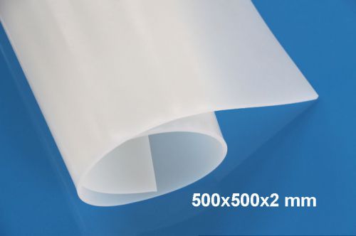 2mm thickness 50x50cm/20&#034;x20&#034; silicone rubber sheet plate mat high temp resist for sale