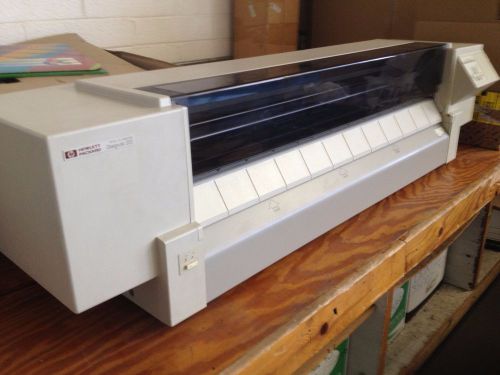 Used hp designjet 220 - 36&#034; wide large format big inkjet printer plotter(c3188a) for sale
