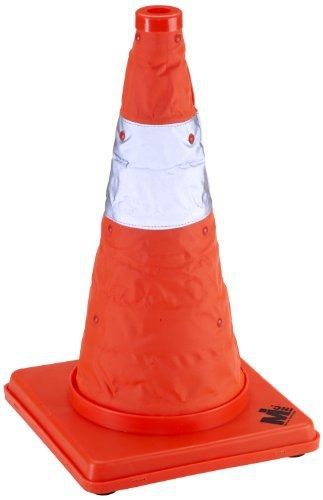 Mutual industries mutual 17714 nylon collapsible traffic cone, 18&#034; height, for sale