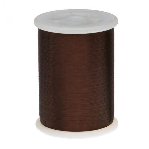 42 AWG Gauge Plain Enamel Copper Magnet Wire 1.0 lbs 51313&#039; 0.0027&#034; 105C Brown