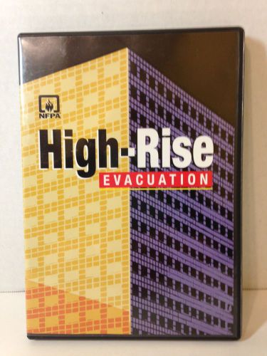 2002 NFPA High-Rise Evacuation Training DVD With Guide -Very Good Condition