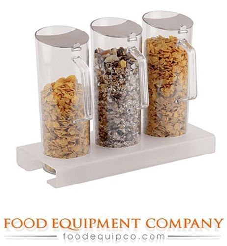 Paderno 41918-03 APS Cereal Jug &amp; Dispenser (3) 1.6 qt. low base plexiglas