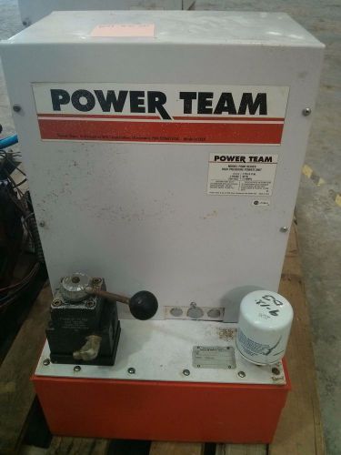 Used SPX Power Team PQ603S Electric Hydraulic Pump