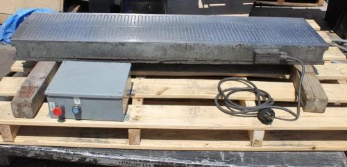 OS WALKER ELECTRO MAGNETIC CHUCK 14&#034;X60&#034;  W/ CONTROLLER FOR SURFACE GRINDER