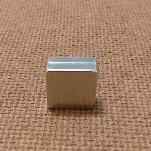 2 N45 Neodymium 1/4 x 1/4 x 1/8 inches Block/Bar Magnet.
