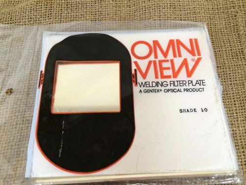 New Unopened Package Full Face Welding GOLD Lens Omni View Shade 10 Free US Ship