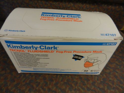 Kimberly-Clark Fluidshield Fog-Free Procedure Mask, Earloop