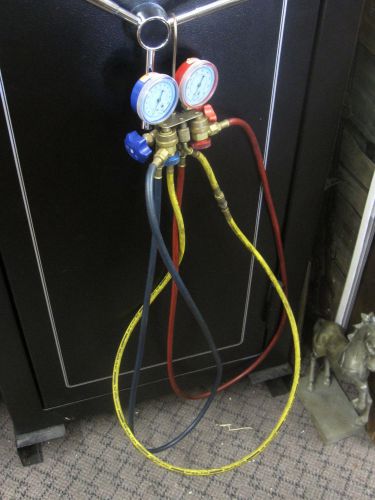 USED  AIR CONDITIONING REFIGERATION MANIFOLD GUAGES  #2