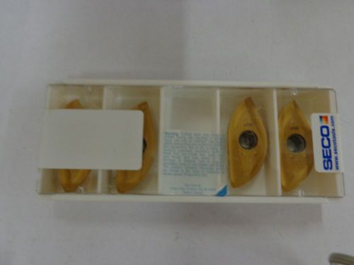 4 SECO CARBIDE BALL NOSE INSERTS 218.20-250TR-M14 F40M STK2287