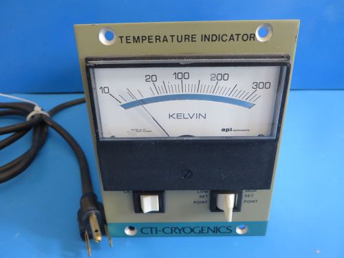 Cti-cryogenics 8042-002 analog temperature indicator model g03 for sale