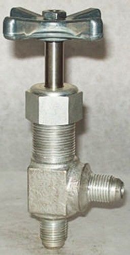 Deltrol 3/8&#034; 10000 psi steel angle needle valve s305s1 for sale