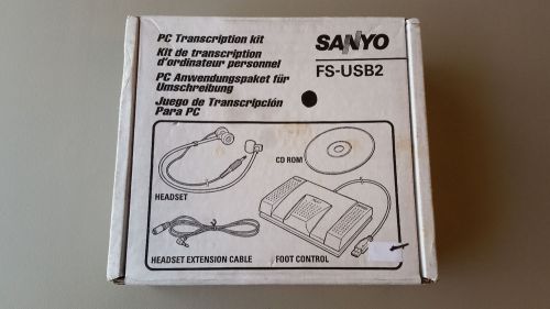 SANYO PC TRANSCRIPTION KIT FS-USB2