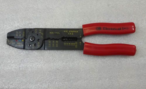 Gb electrical multi-tool crimper, wire cutter, wire stripper, bolt cutter for sale