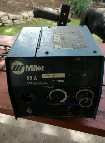 Miller 22a wire feeder for mig welder for sale