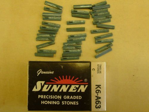 Sunnen Twelve Honing Stones K6A63 Lot of 3