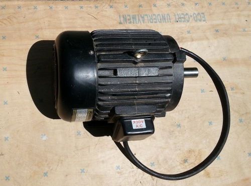 7 1/2 hp 3 ph motor  3450 rpm powermatic slightly used for sale
