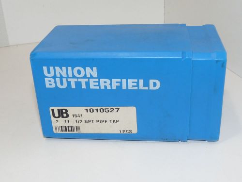 Union Butterfield 1010527 HSS 2 in Pipe Tap 2-11.5 NPT  Made in USA