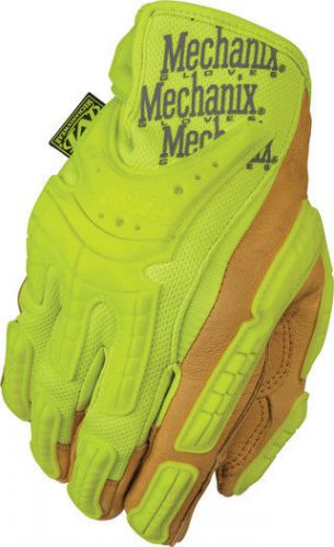 Mechanix Wear COMMERCIAL GRADE HEAVY DUTY Gloves HI-VIZ YELLOW SMALL (8)