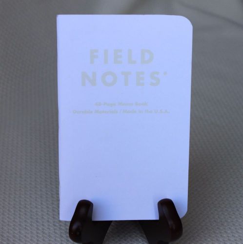 Field Notes Capsule AW15 Edition White Notebook