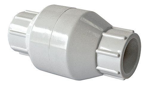 American Valve P32S 1&#034; PVC In-Line Check Socket Schedule 40, 1-Inch
