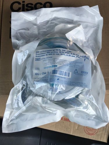 Medline DYNJWE404 PVC Evacuator kits, 400 cc, 19fr,1/4(pack of 4)