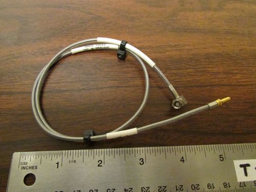 Astrolab rf microwave coax jumper smc screw on to tiny push-on connector for sale
