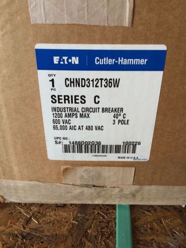 Cutler Hammer CHND312T36W Circuit Breaker New In Box