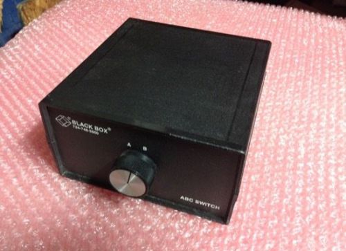 Black box abc switch 724-746-5500  swcx115024    100-day warranty1 for sale