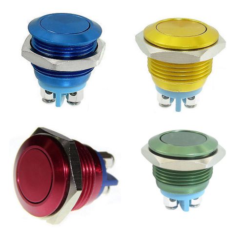 16mm 2red/2Green/2Blue/2yellow 19mm 2red/2Green/2Blue/2 Y Momentary SS switch