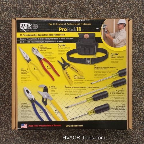 Klein tools 92911 propack11 11 piece tool set - new!! for sale