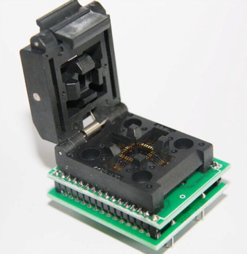 Flap QFP32 TQFP32 PQFP32 TO DIP32 Programmer Socket Adapter Conveter