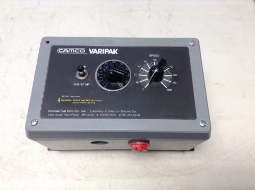 Camco Varipak 600188 / 92A41567000000 DC Motor Speed Controller 0-90 VDC 120 VAC