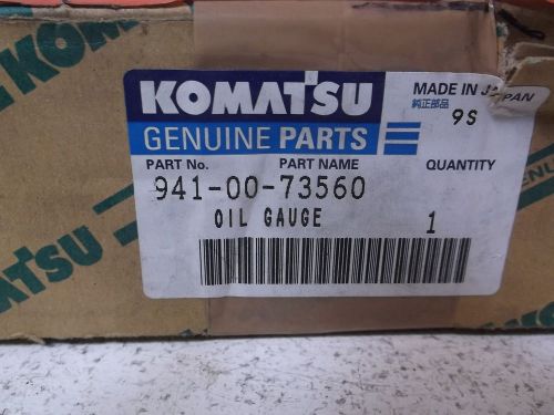 KOMATSU 941-00-73560 OIL GAUGE *NEW IN A BOX*